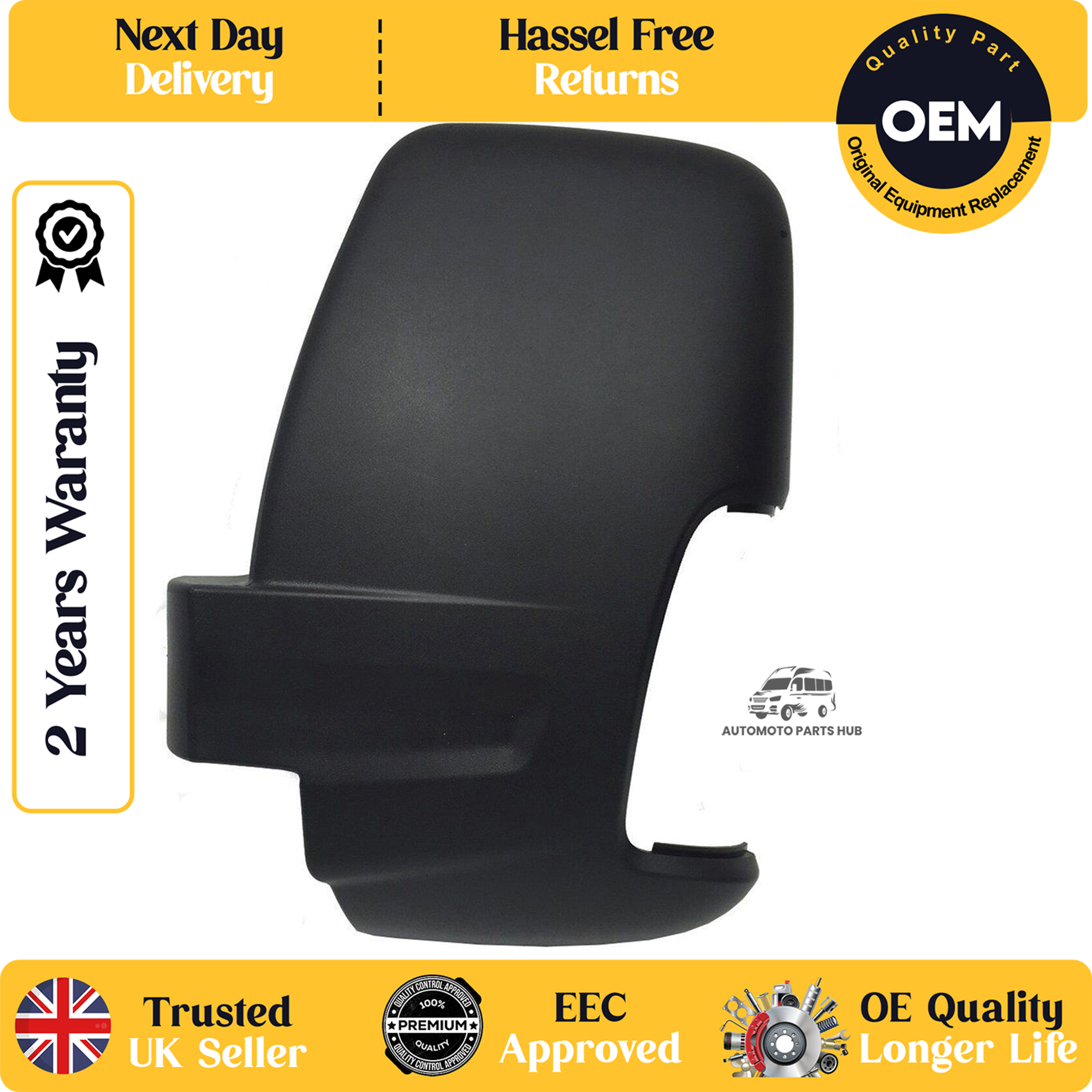 self adhesive wing mirror glass