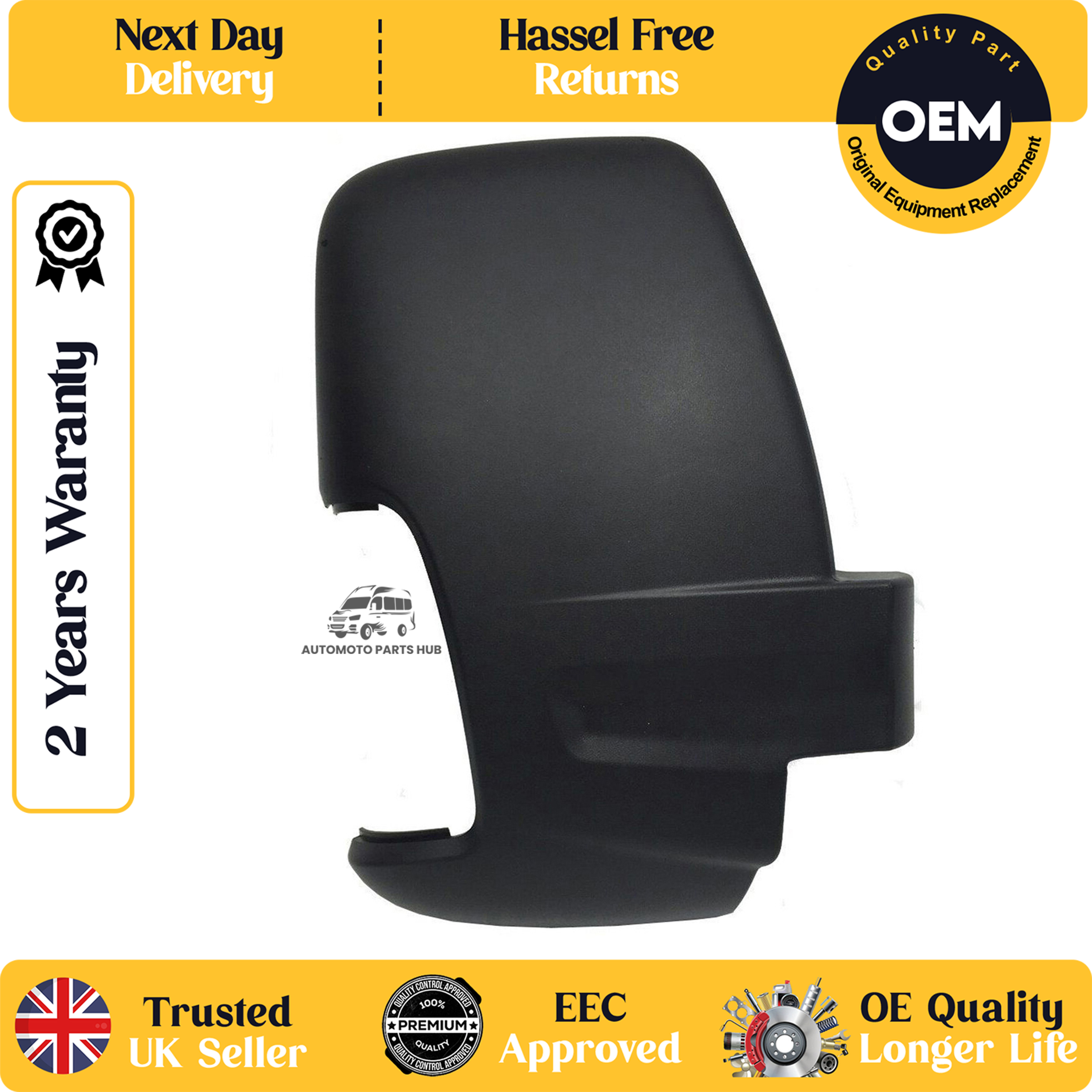 self adhesive wing mirror glass