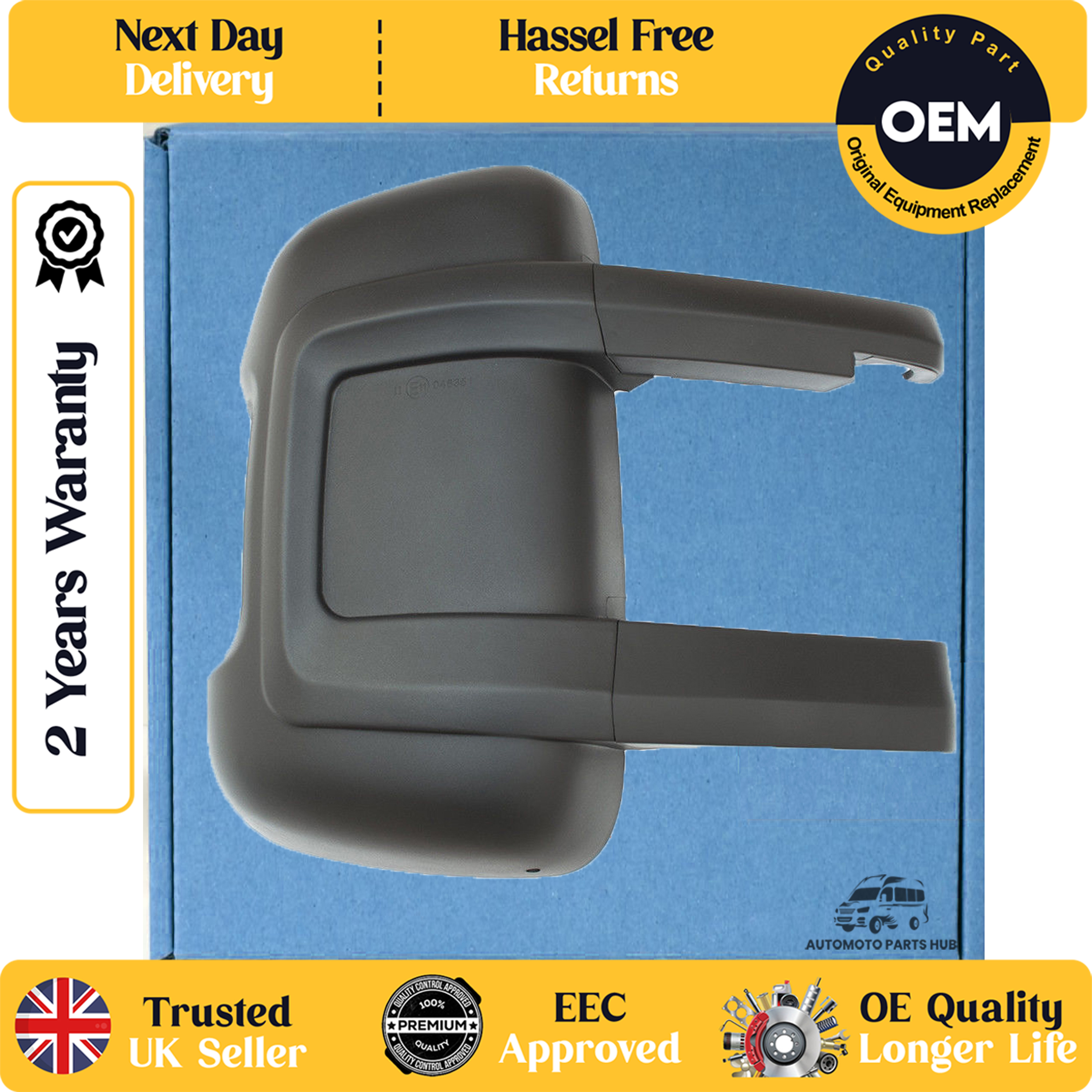 self adhesive wing mirror glass