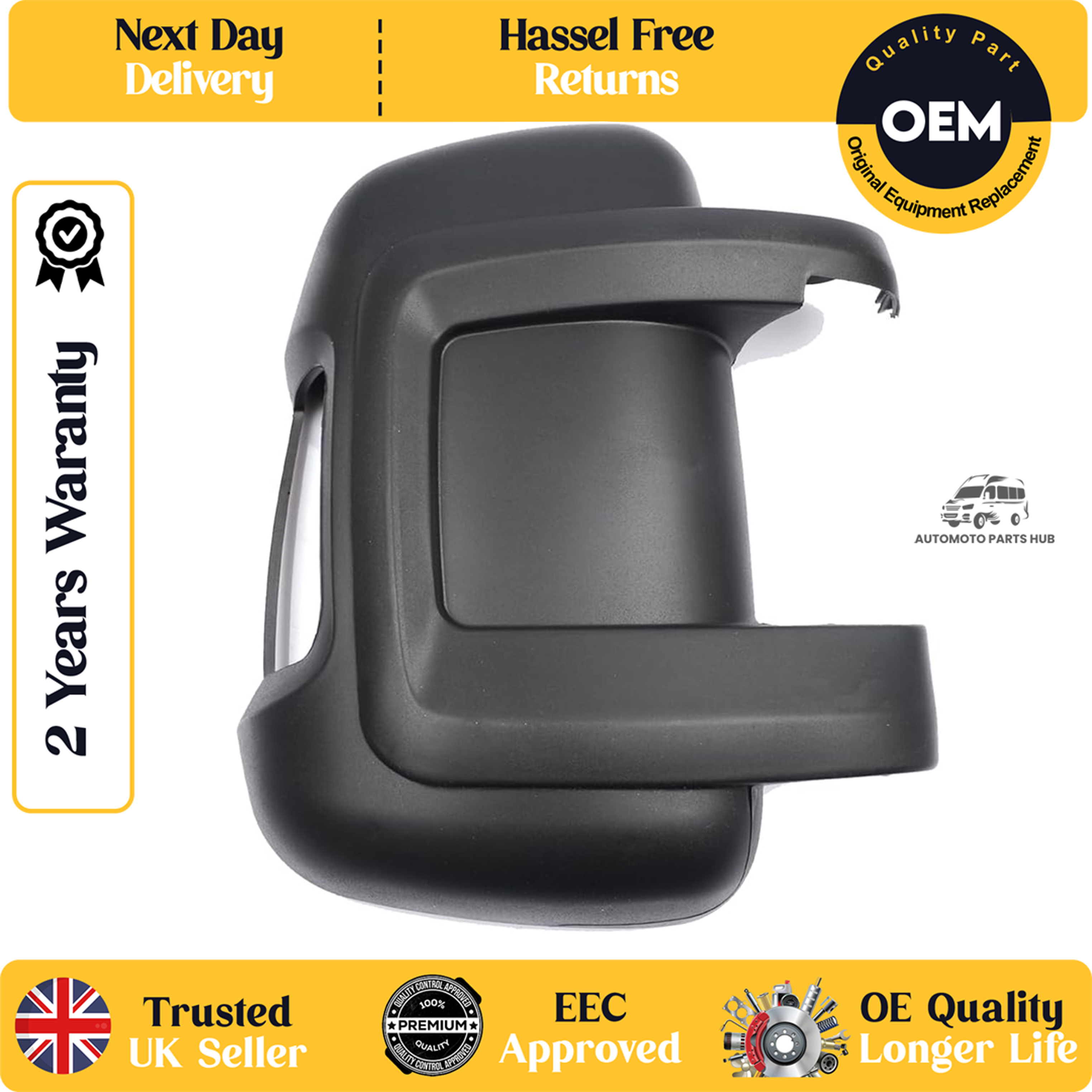 self adhesive wing mirror glass