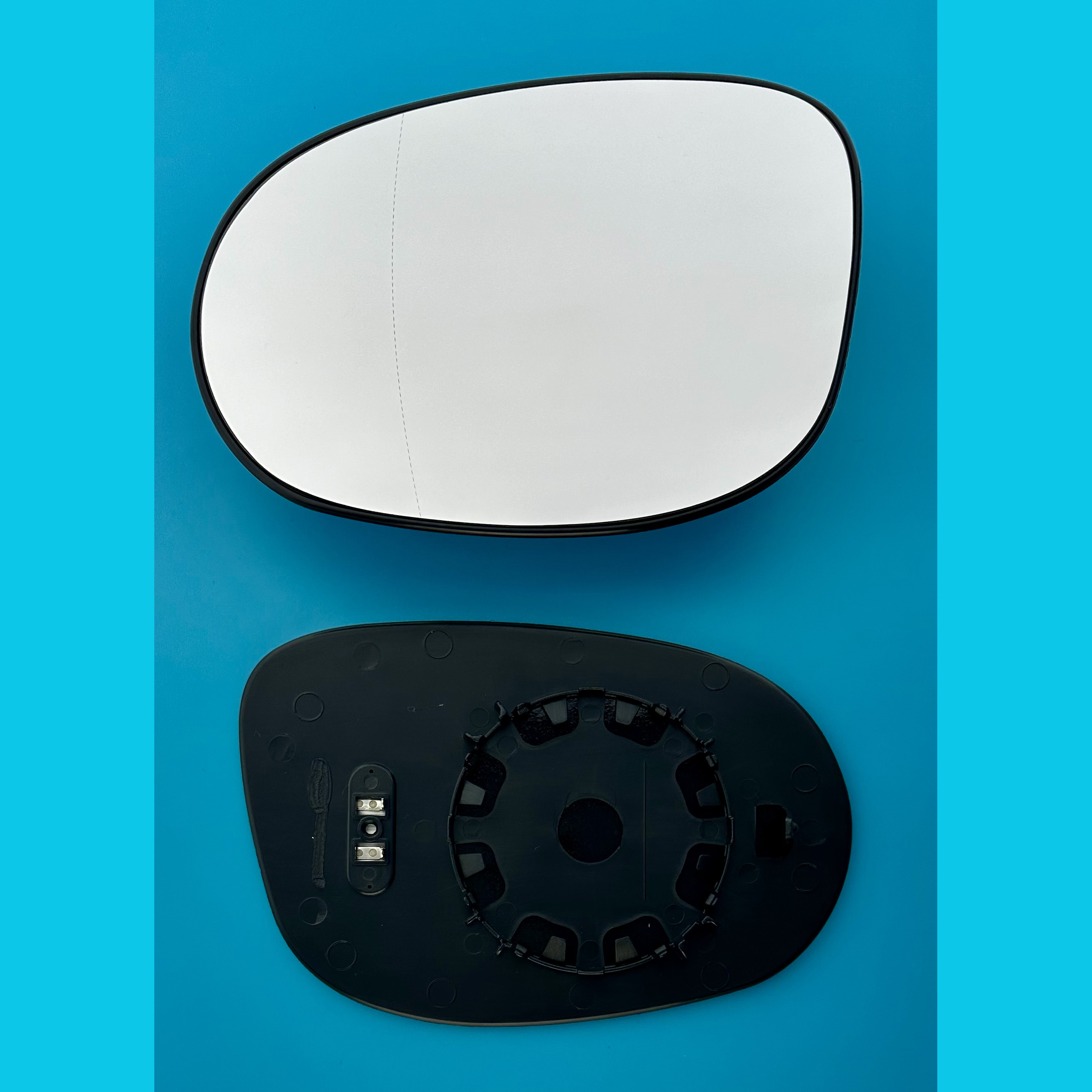 Fiat Bravo 2007 - 2018 Clip on Wing Mirror Glass