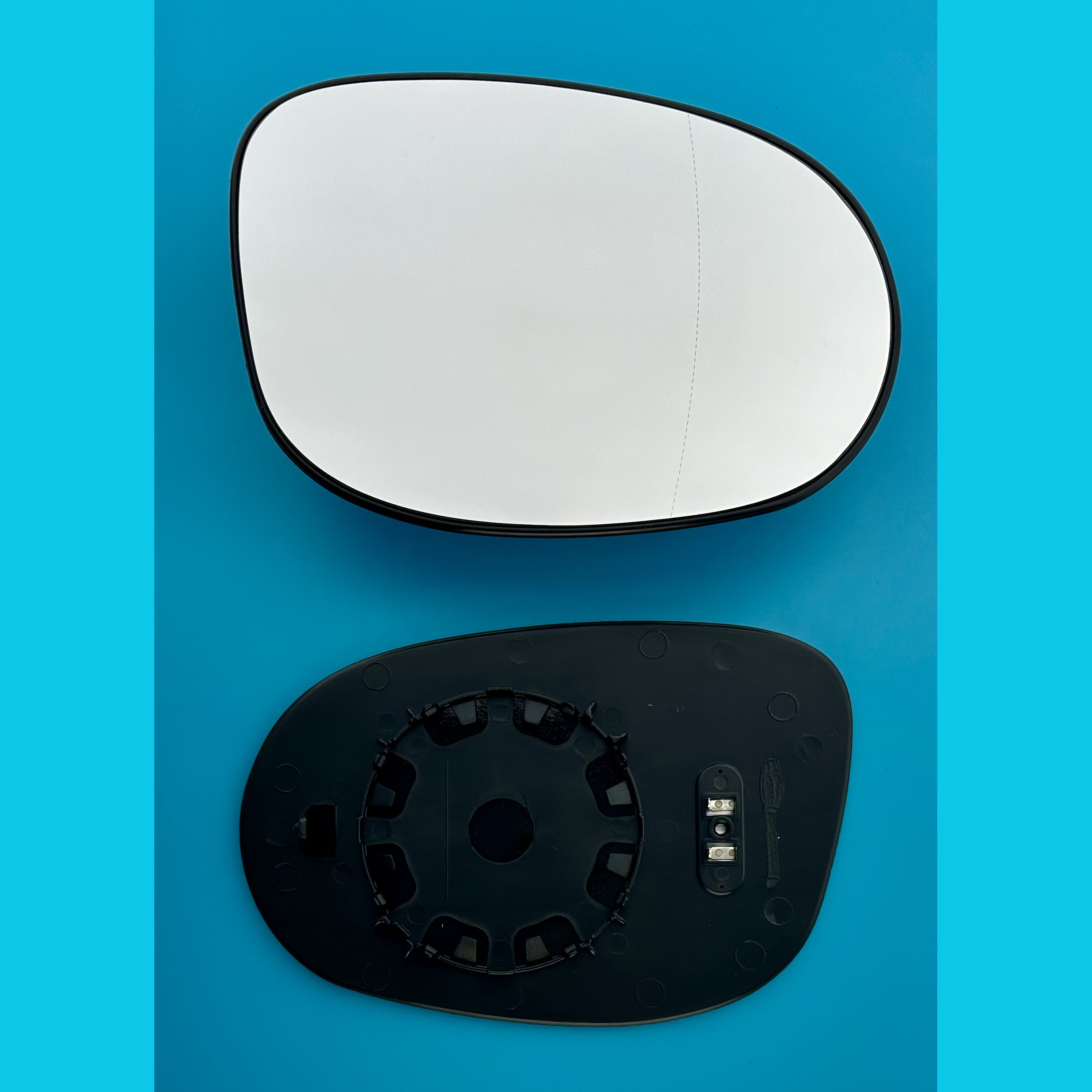 Fiat Bravo 2007 - 2018 Clip on Wing Mirror Glass