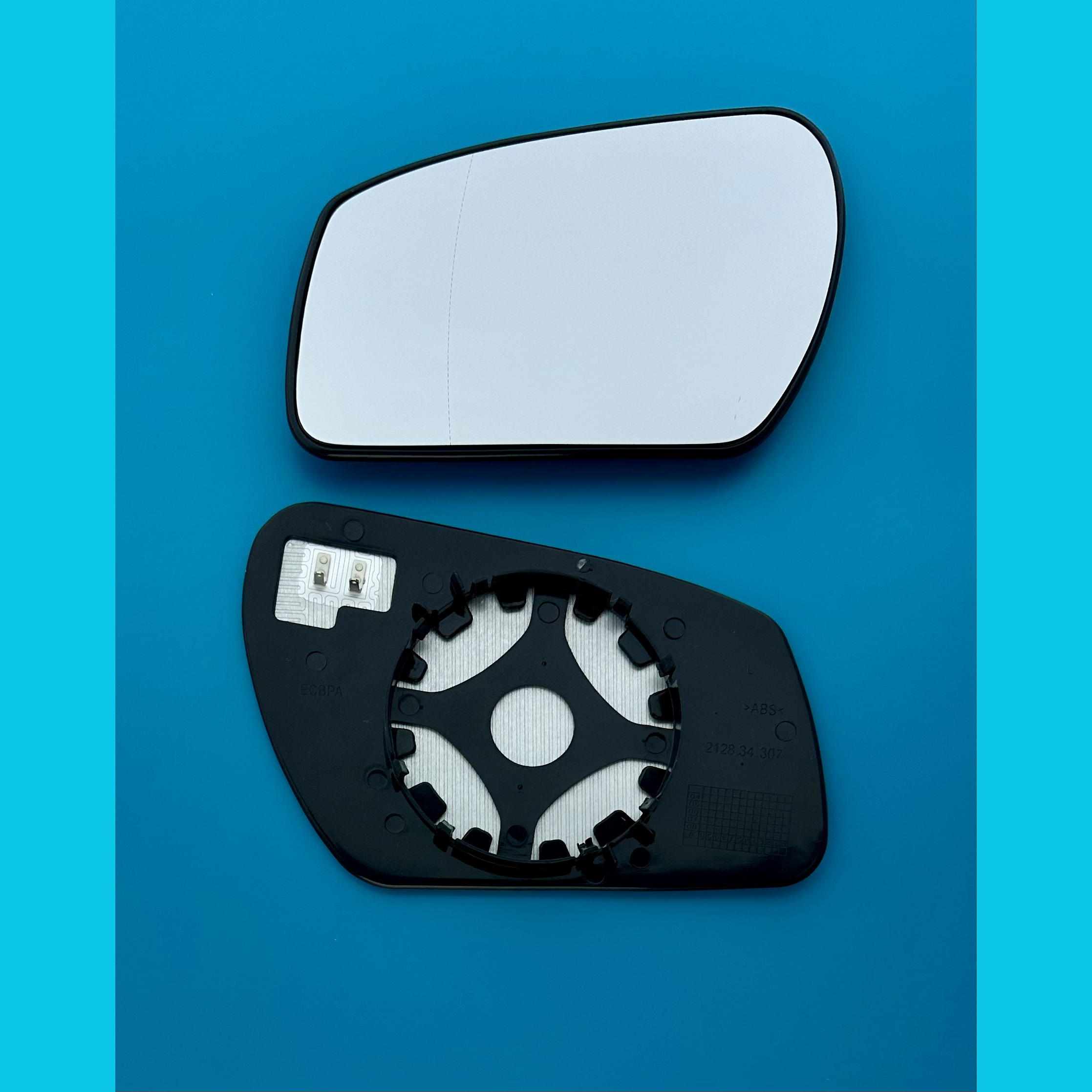 Ford Focus C Max 2003 - 2008 Clip on Wing Mirror Glass