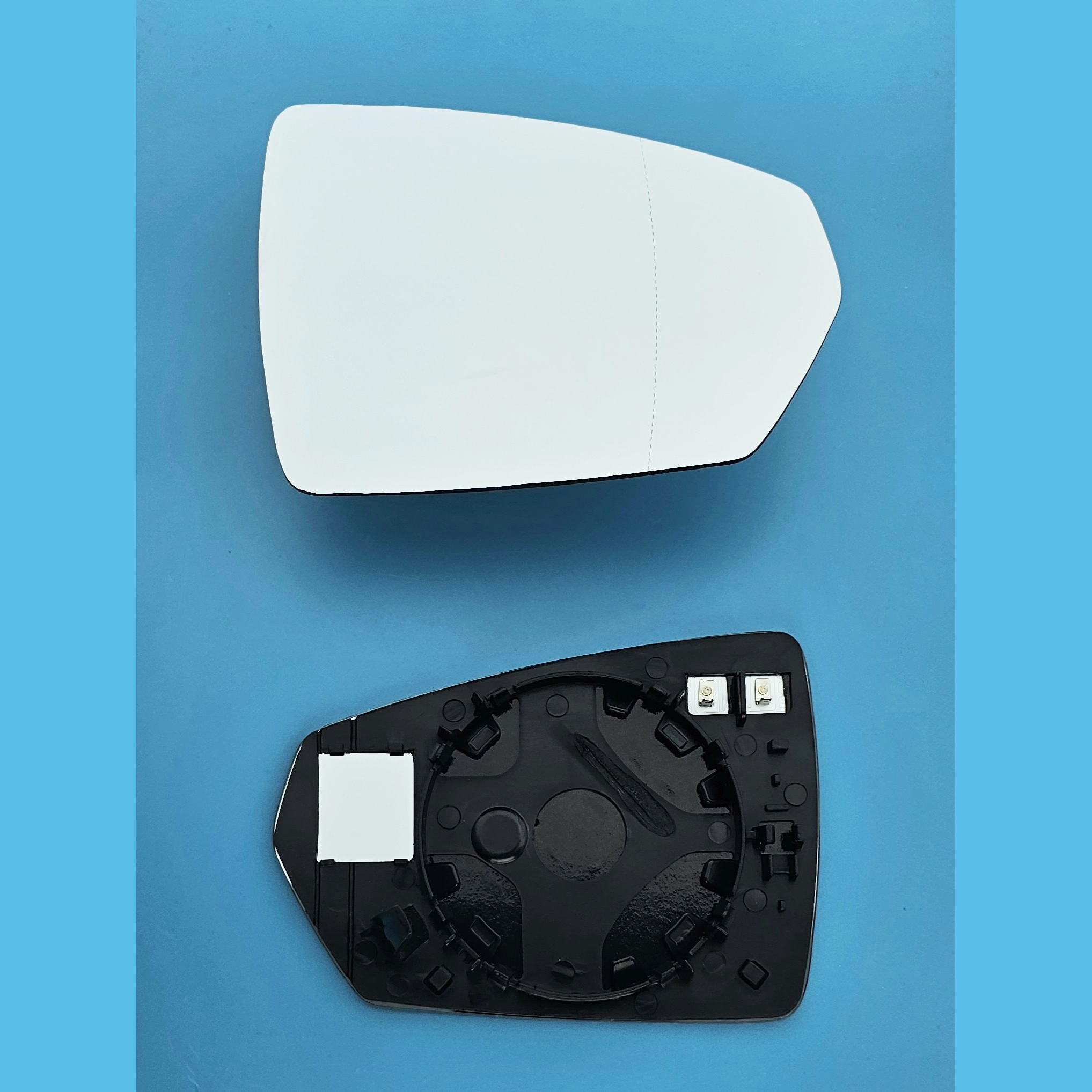 Volkswagen Polo 2017 - 2024 Clip on Wing Mirror Glass