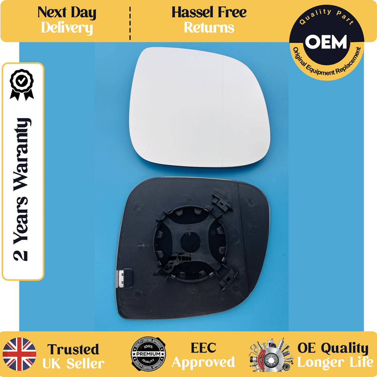self adhesive wing mirror glass
