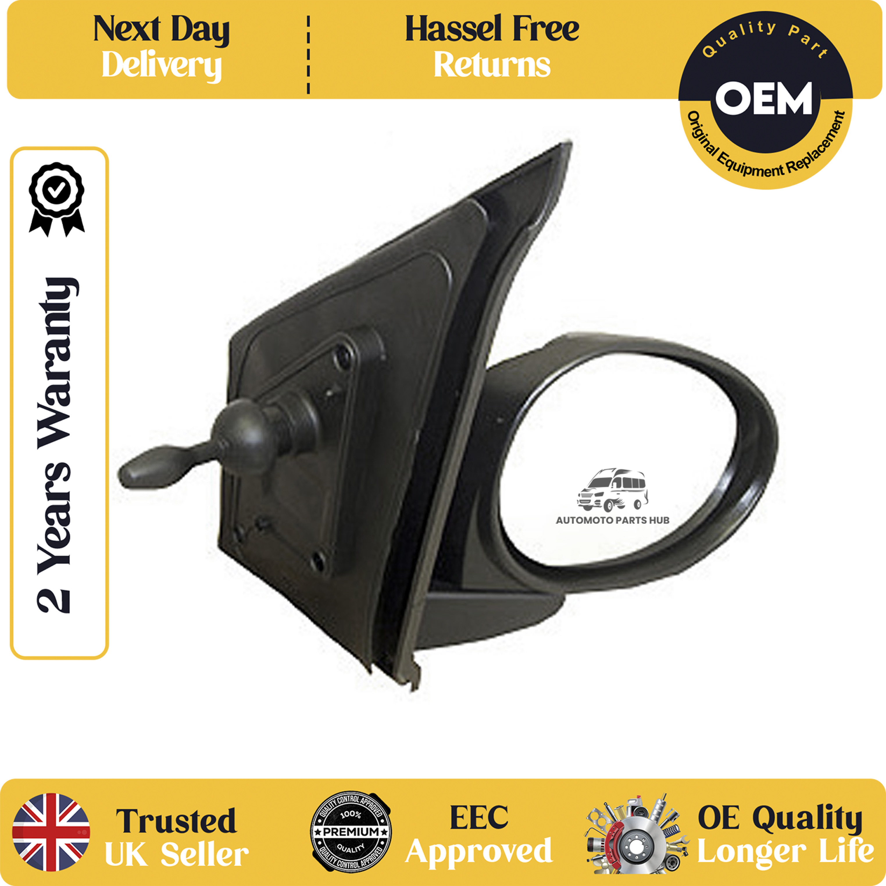 Peugeot 107 2005 - 2014 Complete Mirror Units