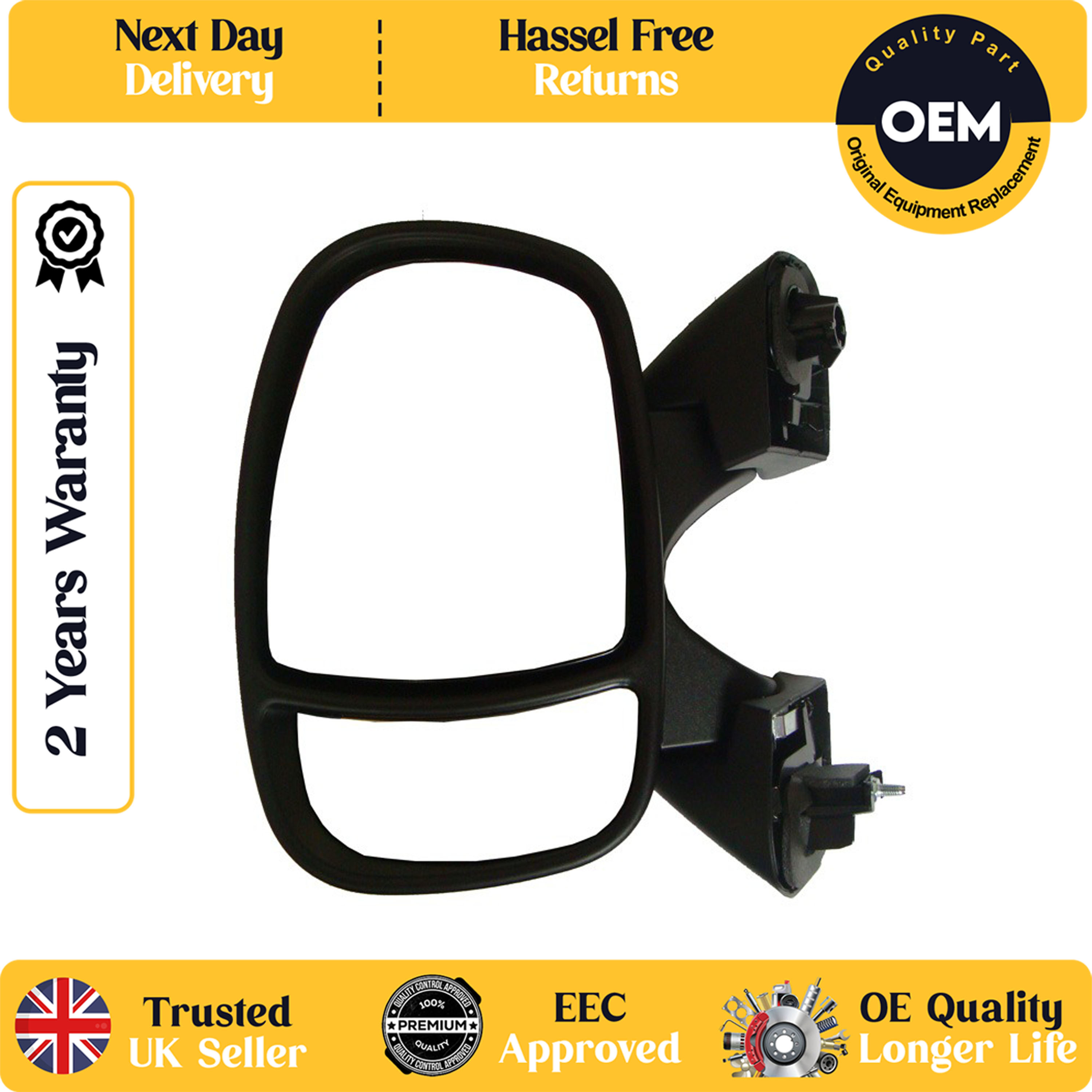 self adhesive wing mirror glass