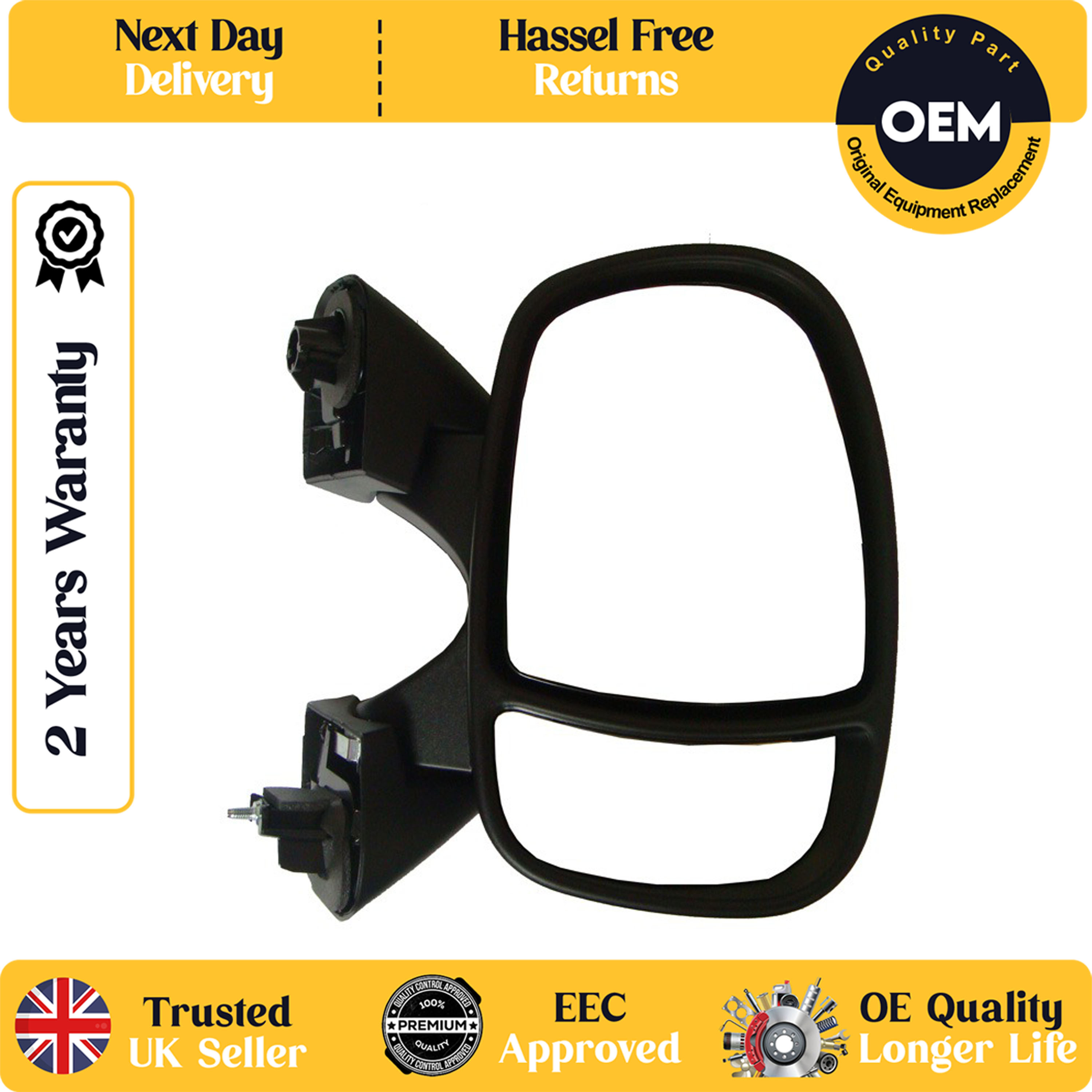 self adhesive wing mirror glass
