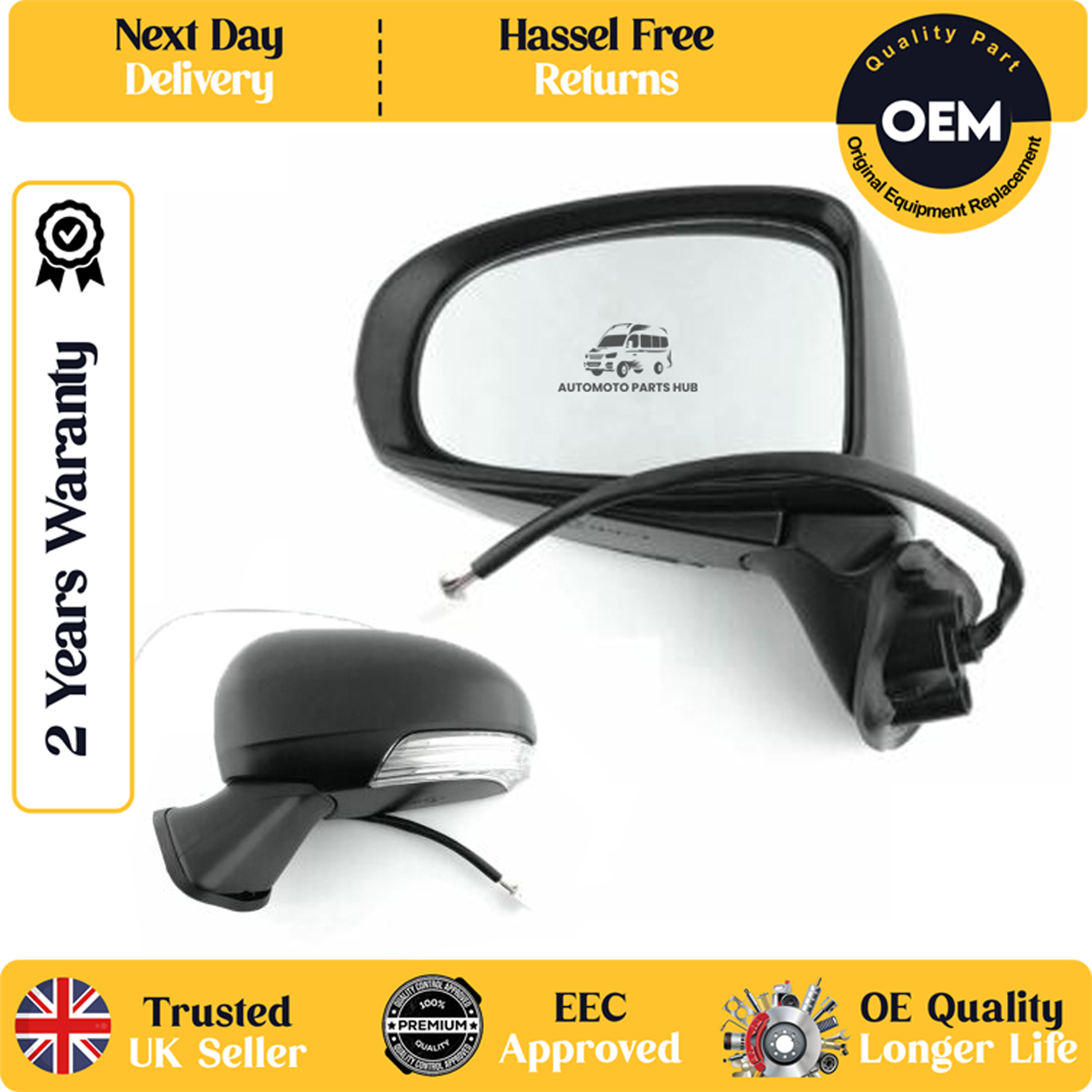Toyota Prius 2009 - 2015 Complete Mirror Units