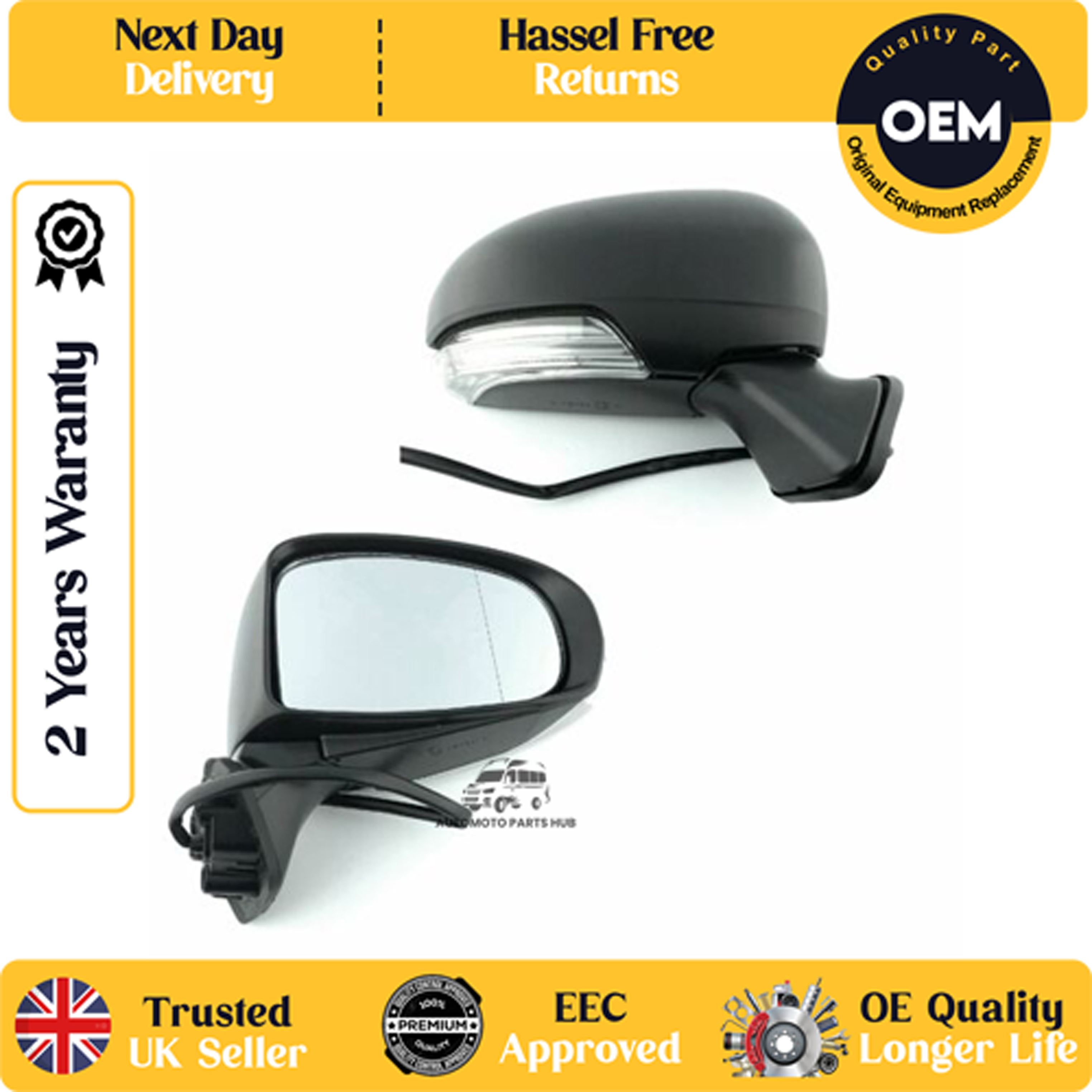 Toyota Prius 2009 - 2015 Complete Mirror Units