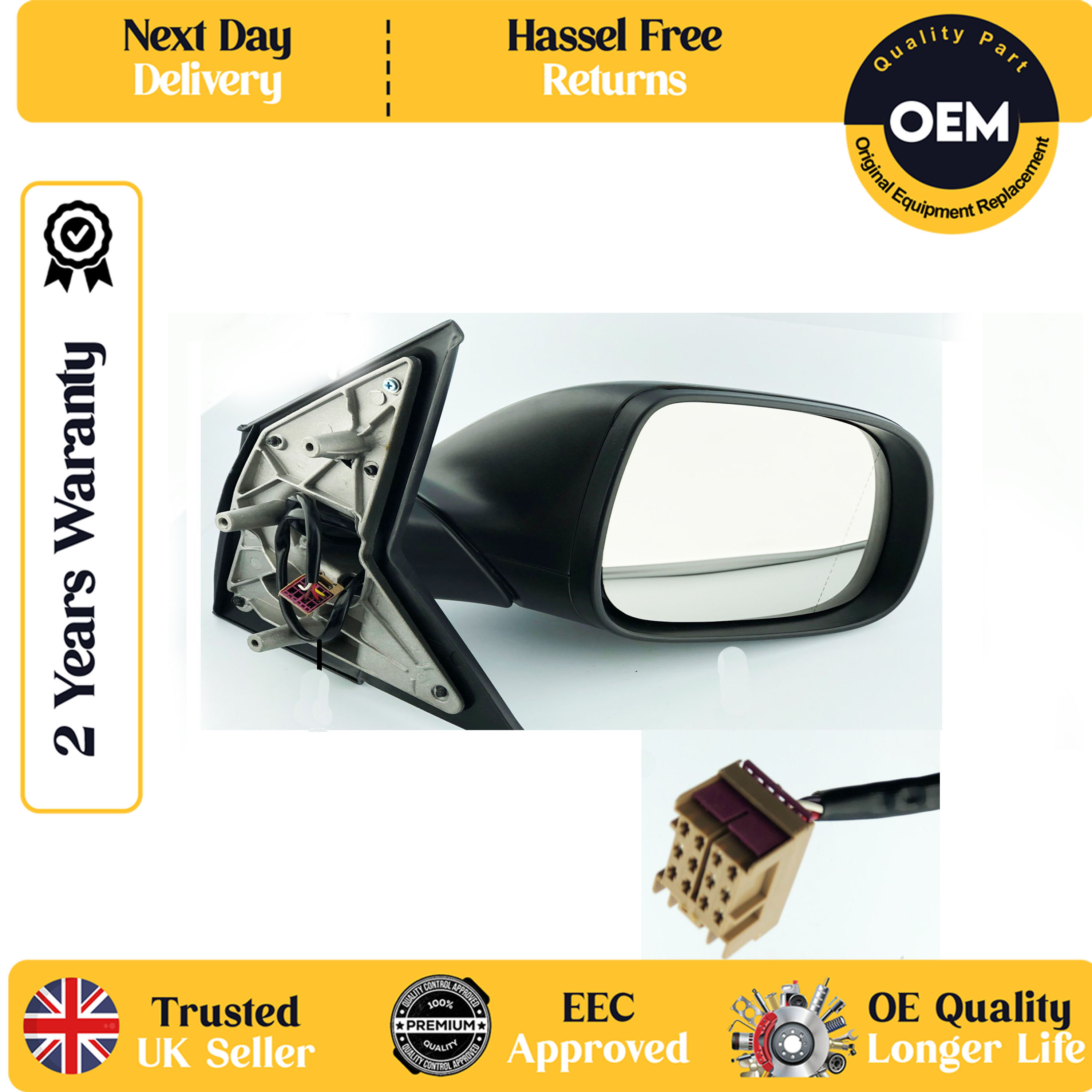 Volkswagen Transporter 2010 - 2016 Complete Mirror Units