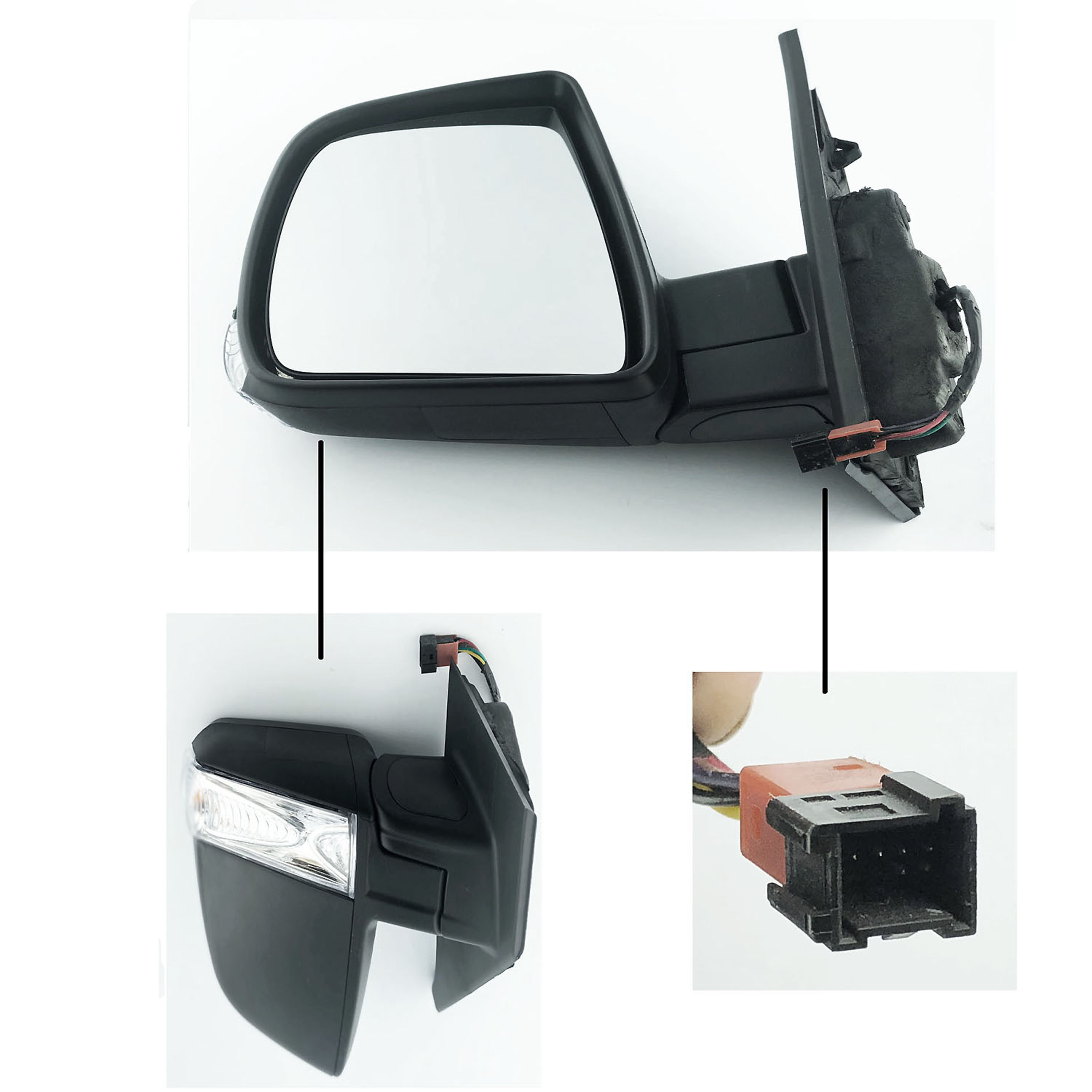 Vauxhall Combo 2012 - 2018 Complete Mirror Units