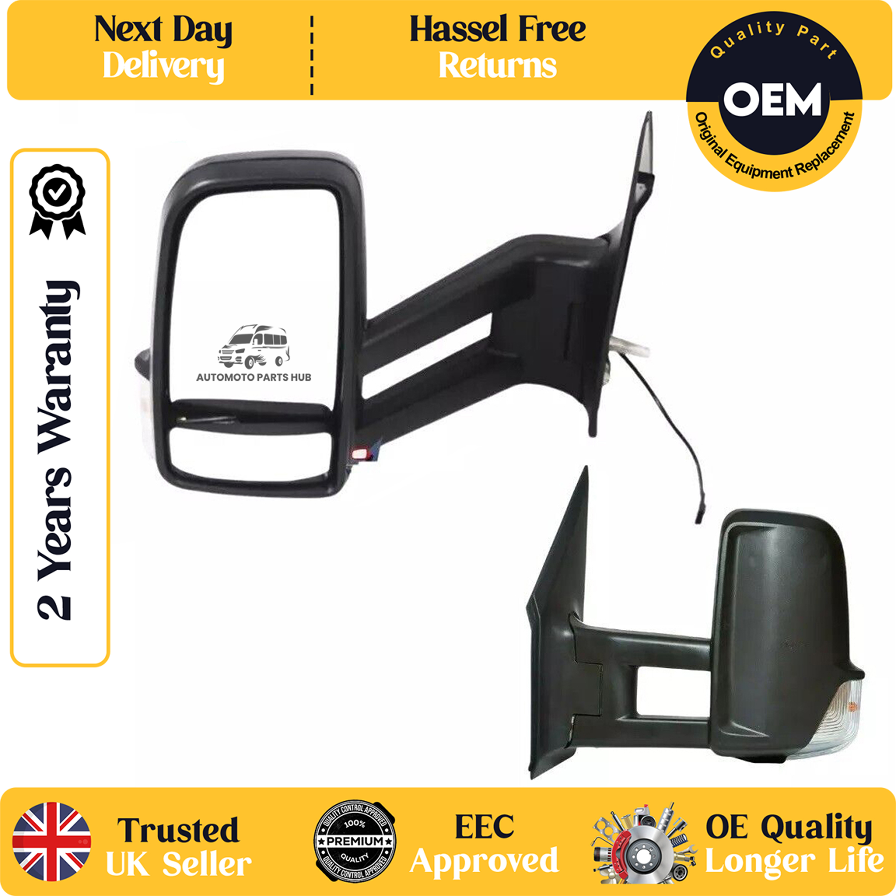 self adhesive wing mirror glass