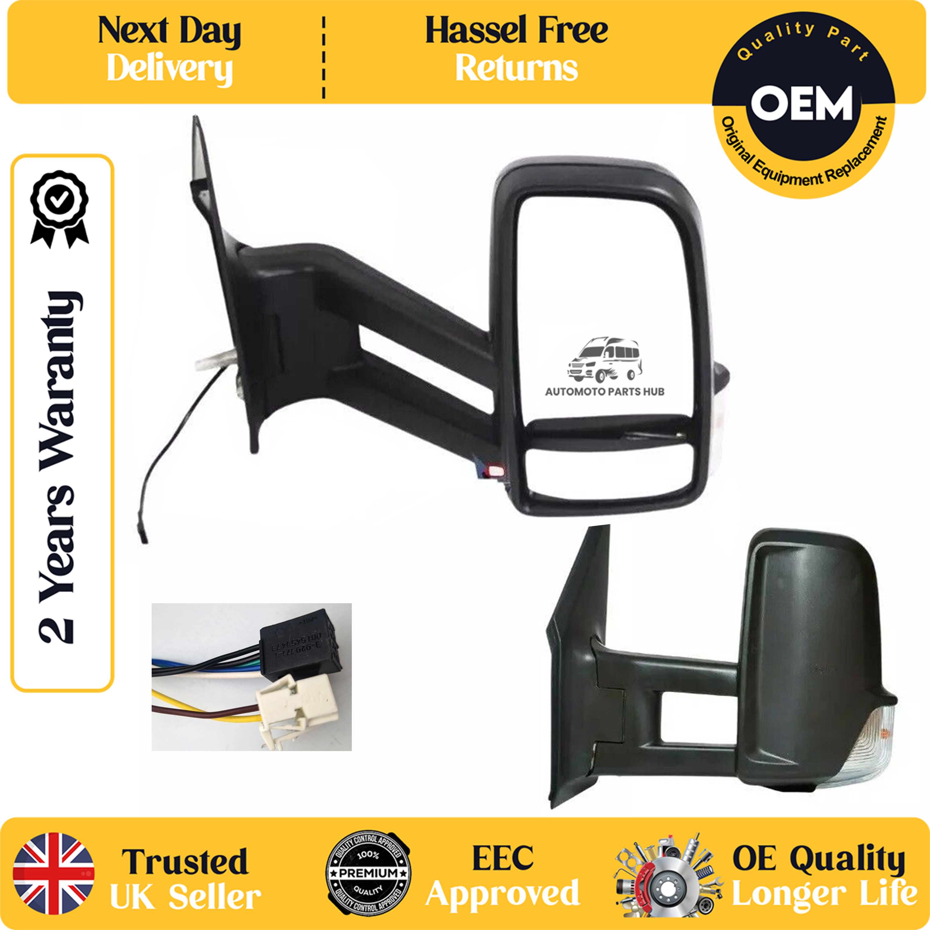 Mercedes Sprinter 2018 - 2024 Complete Mirror Units