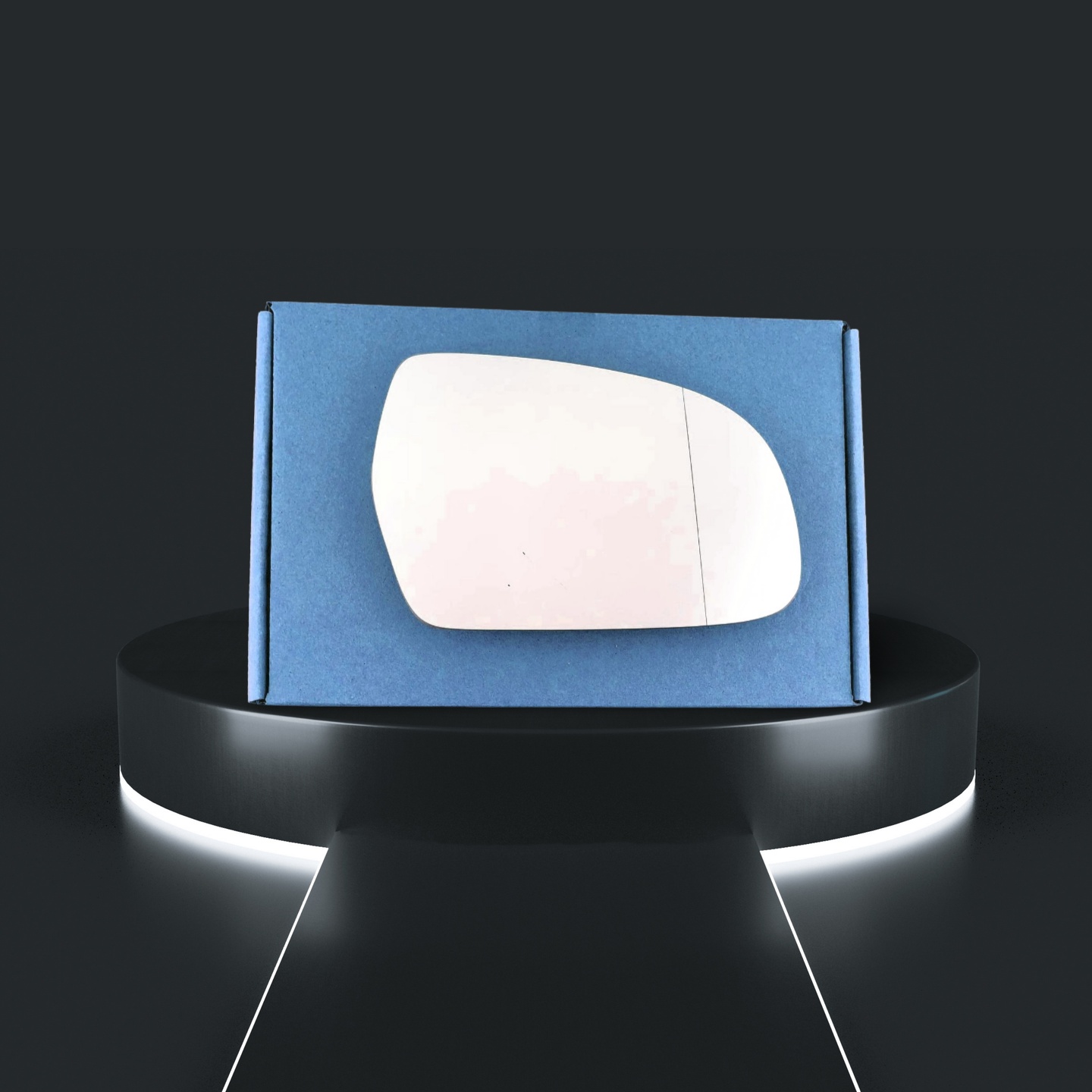 Audi A3 2010 - 2012 Stick on Wing Mirror Glass