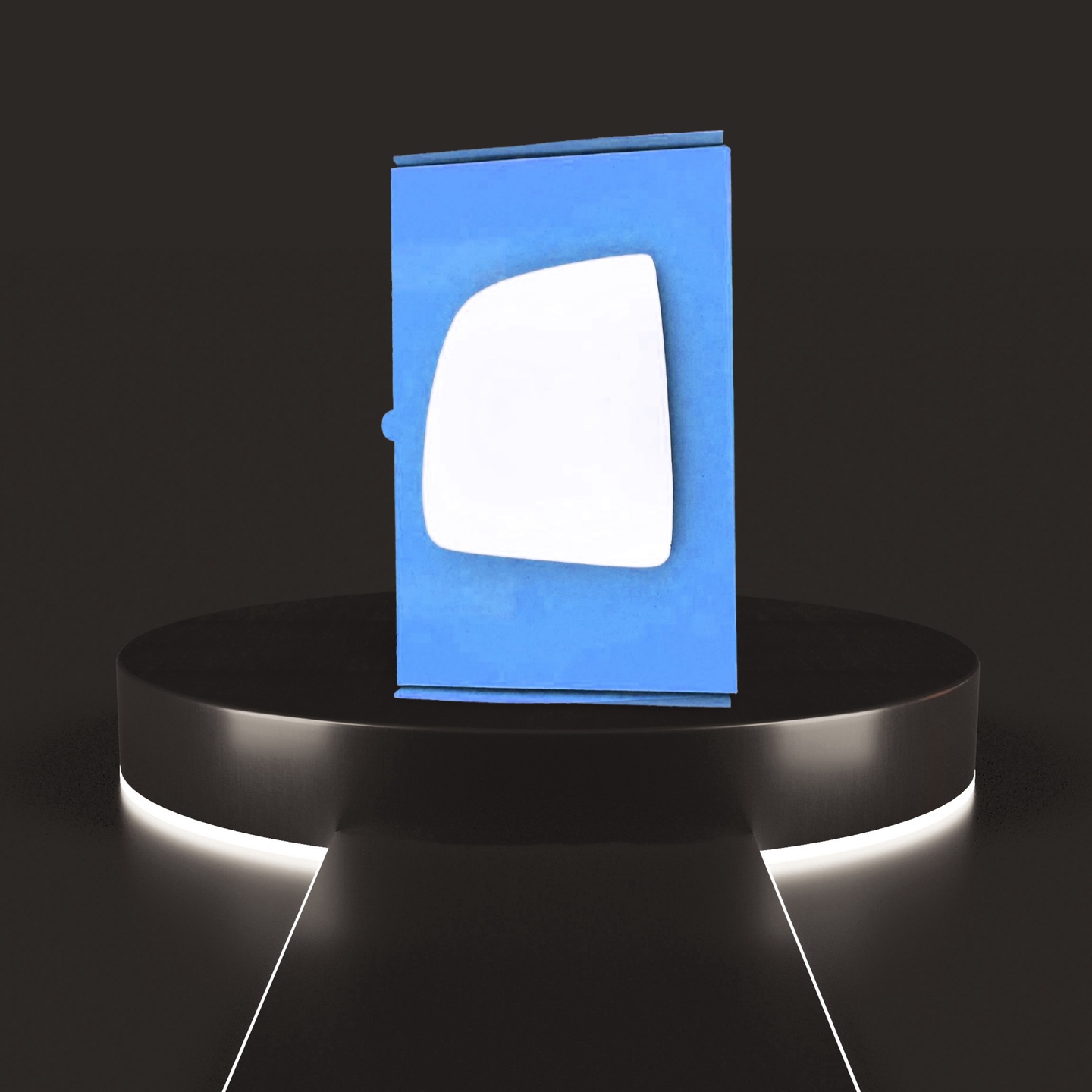 Fiat Doblo 2009 - 2022 Stick on Wing Mirror Glass