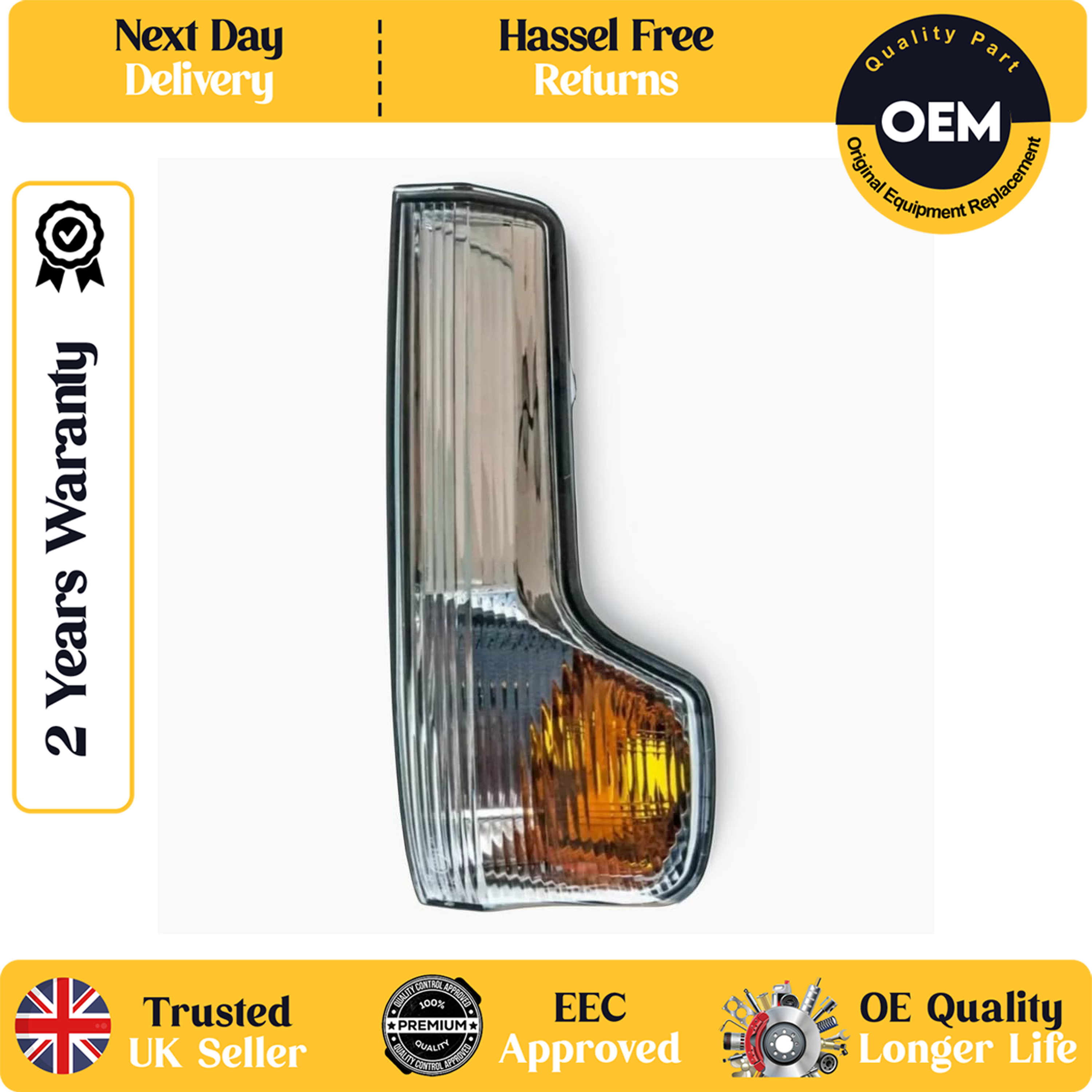 self adhesive wing mirror glass