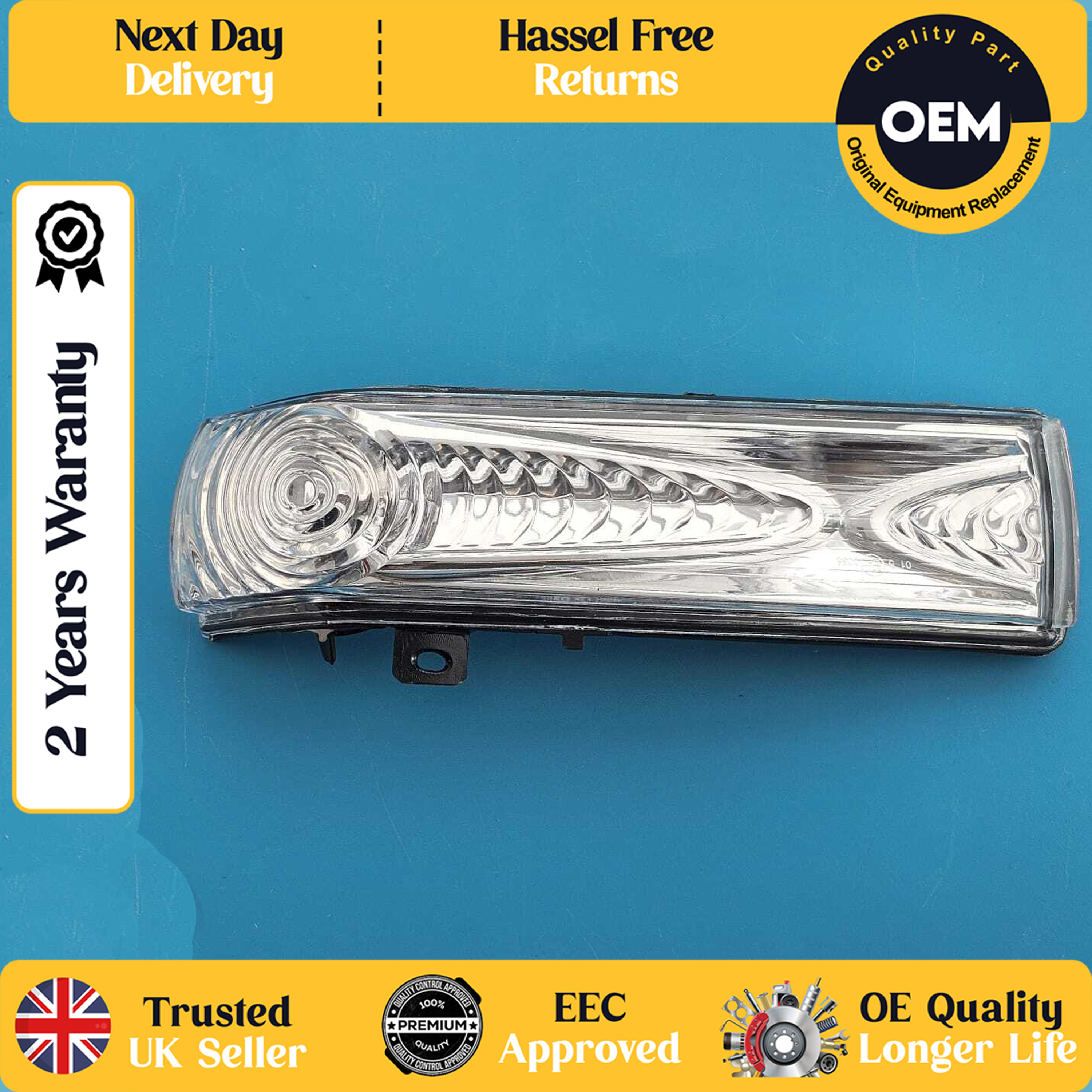 self adhesive wing mirror glass