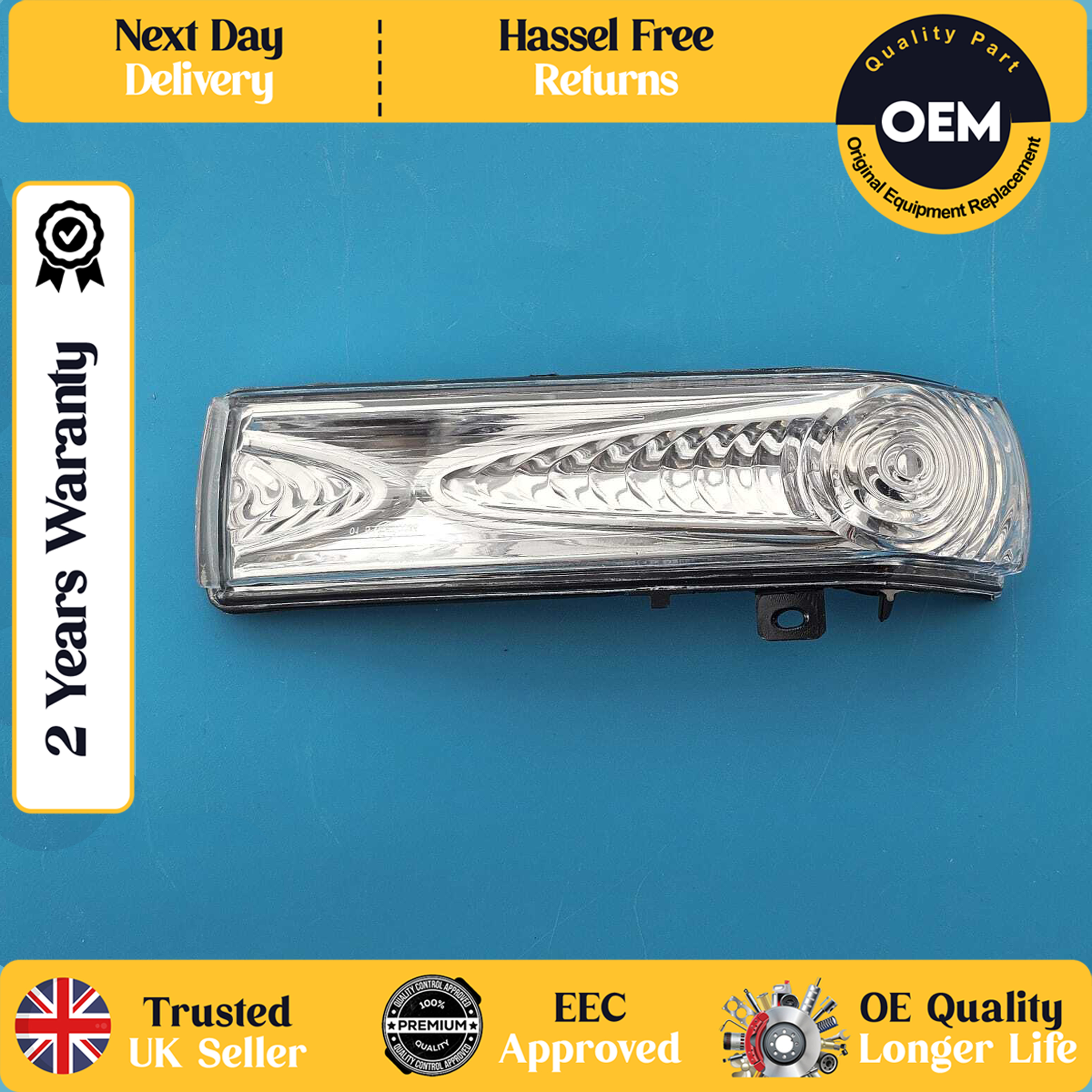 self adhesive wing mirror glass
