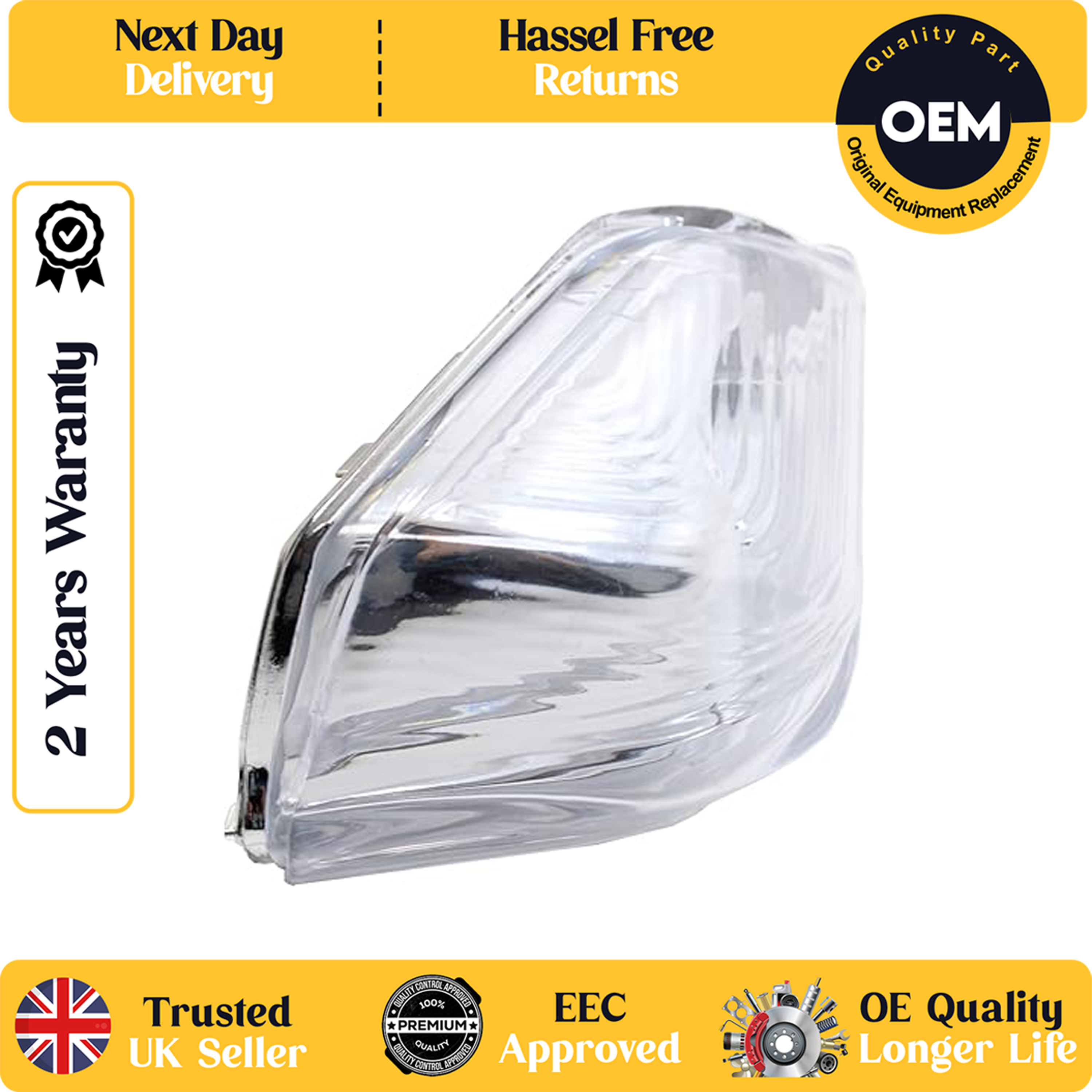 self adhesive wing mirror glass