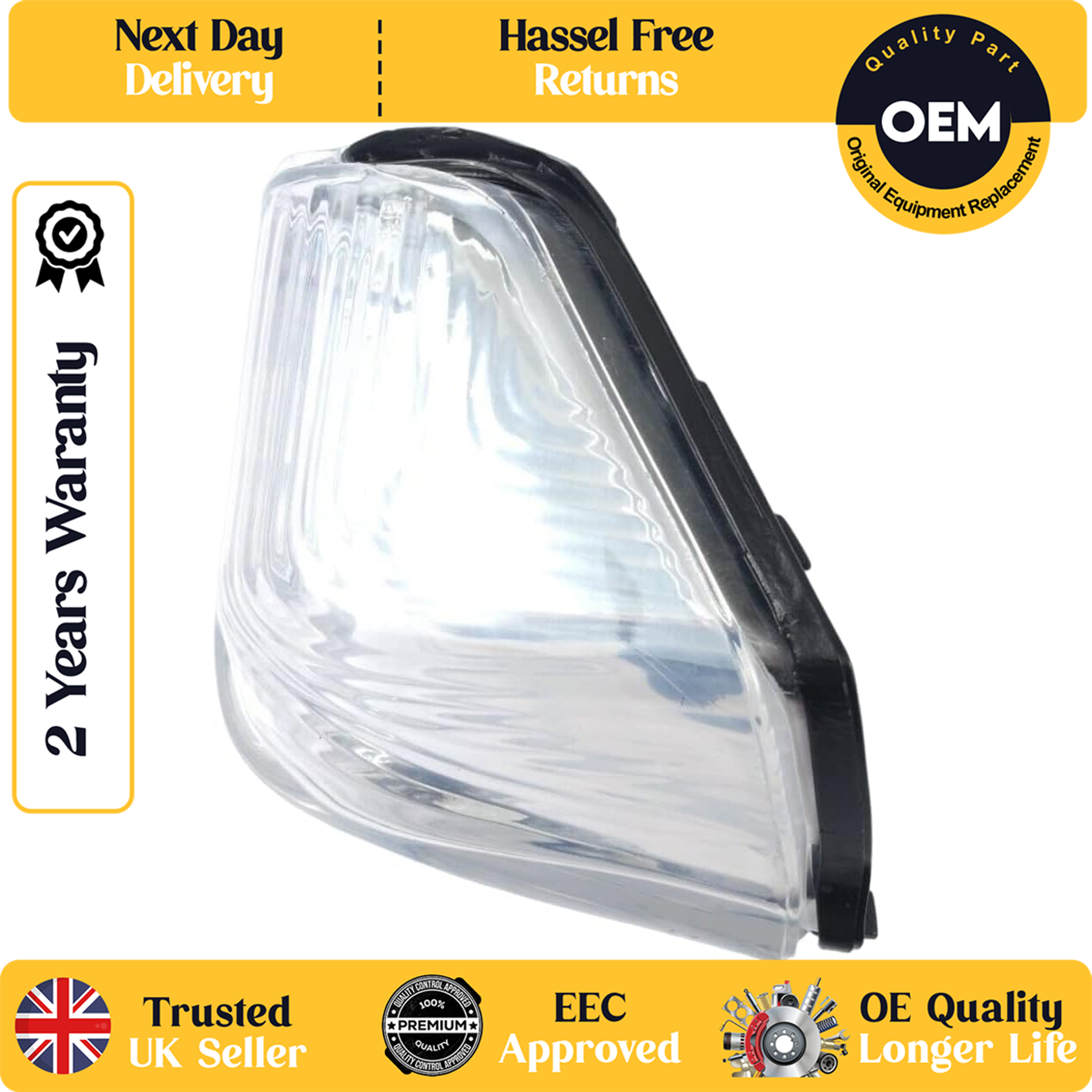 self adhesive wing mirror glass