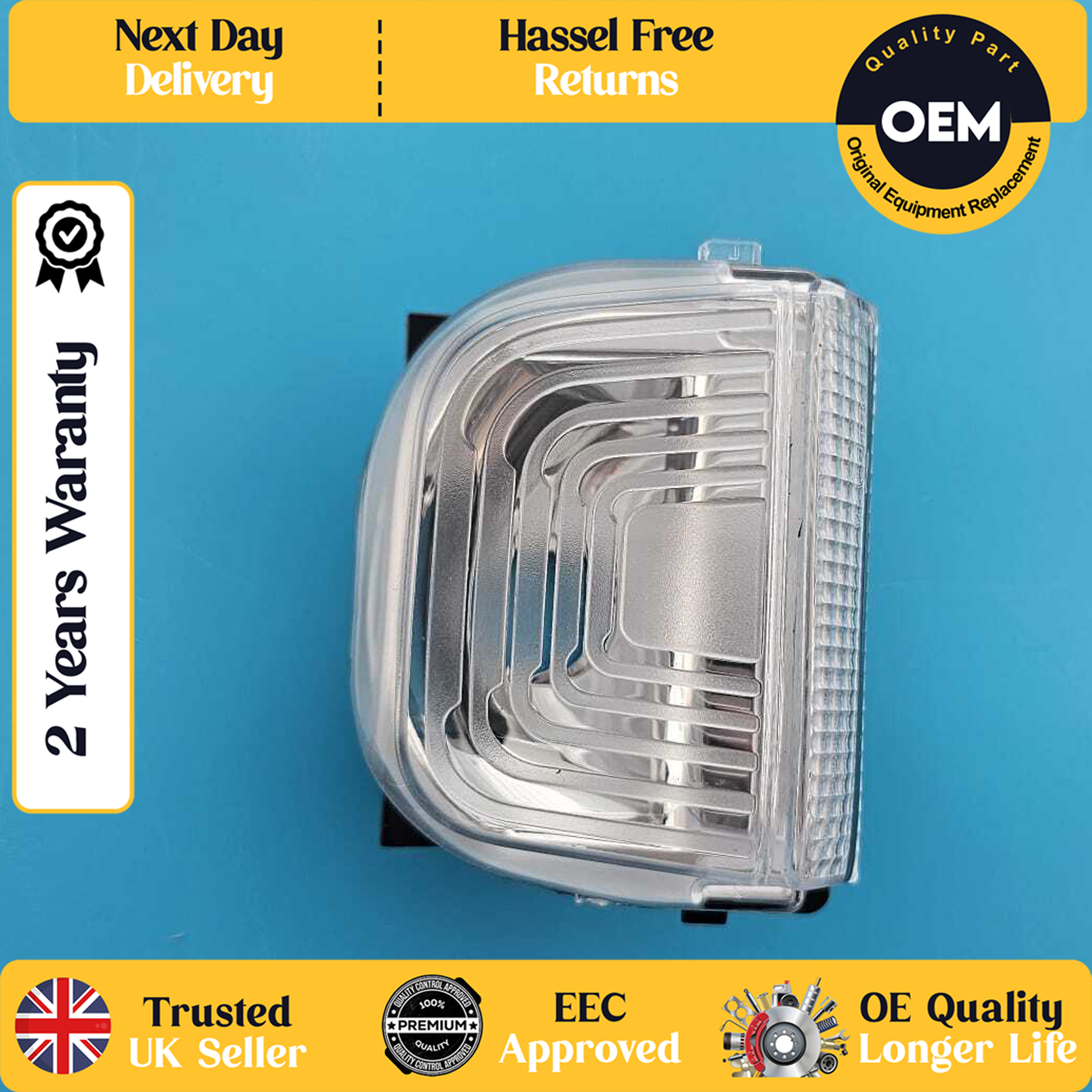 self adhesive wing mirror glass